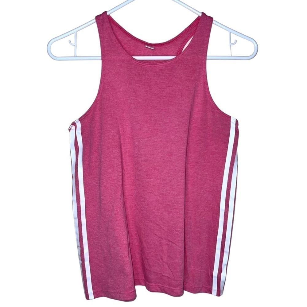 Adidas Women’s Pink Racerback Athletic Tank Small
